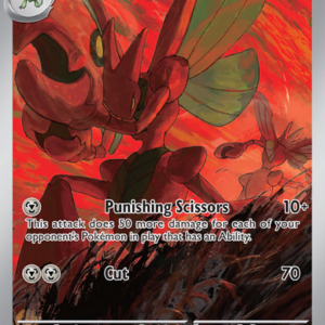 Scizor Illustration rare (205/197) Obsidian Flames