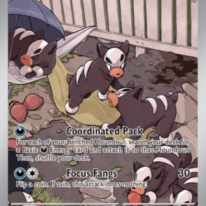 Houndour Illustration rare (204/197) Obsidian Flames