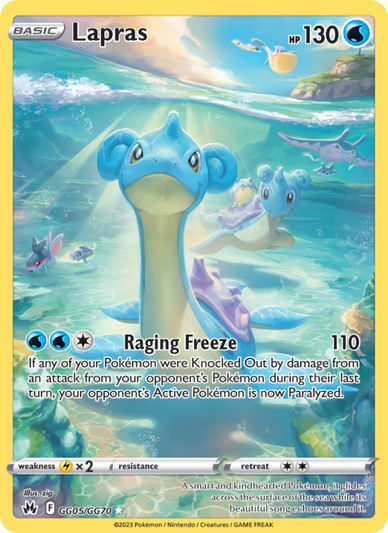 Lapras Rare (GG05/159) Crown Zenith