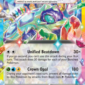Terapagos ex Double rare (092/131) Prismatic Evolutions