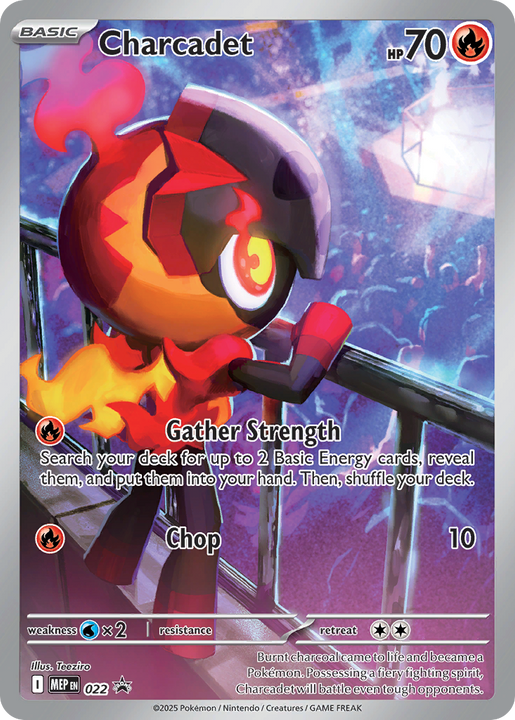 Charcadet Promo (022) Mega Evolution Black Star Promos