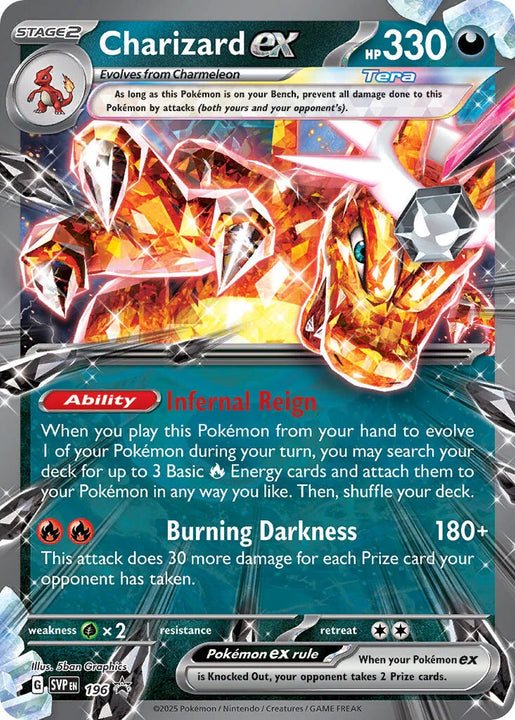 Charizard EX Promo (196/225) svp