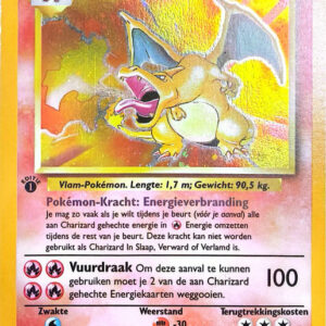 Charizard Rare (4/102) base set - 1st edition [NL]