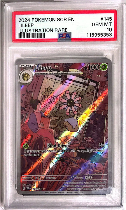 Lileep Illustration rare (145/142) Stellar Crown