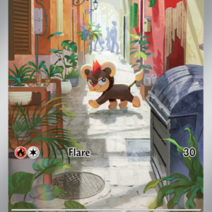 Litleo Illustration rare (139/132) Mega Evolution