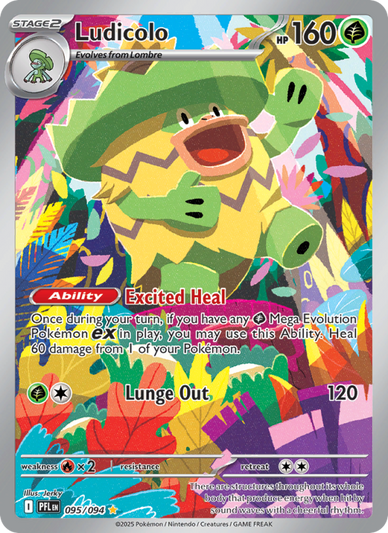 Ludicolo Illustration rare (095/94) Phantasmal Flames