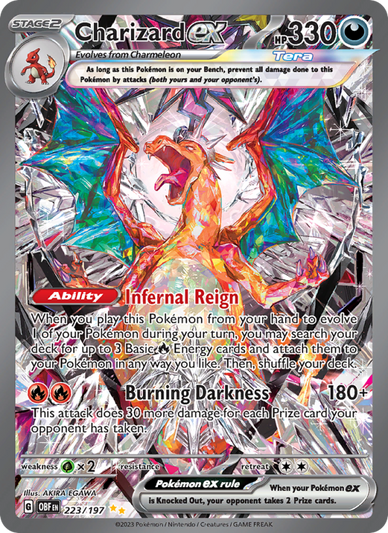 Charizard ex Special illustration rare (223/197) Obsidian Flames