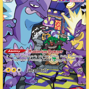 Toxtricity Trainer Gallery Rare Holo (GG09/GG70) Crown Zenith Galarian Gallery