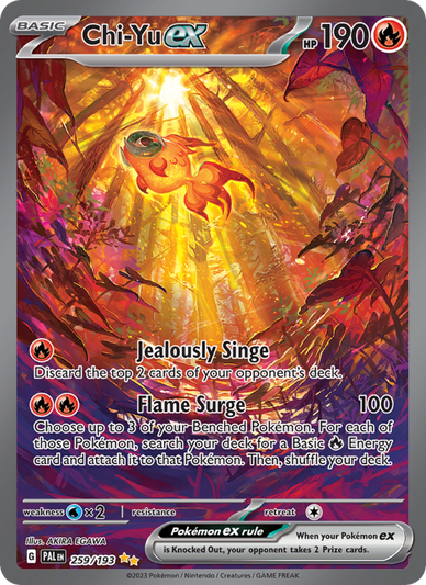 Chi-Yu ex Special illustration rare (259/193) Paldea Evolved