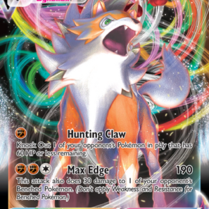 15831776624984-9a9f95daf5360e5437b1d6b1506984088306ca92.png Lycanroc VMAX Holo Rare VMAX (92/203) swsh7
