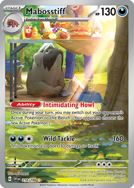 Mabosstiff Illustration rare (218/198) sv01
