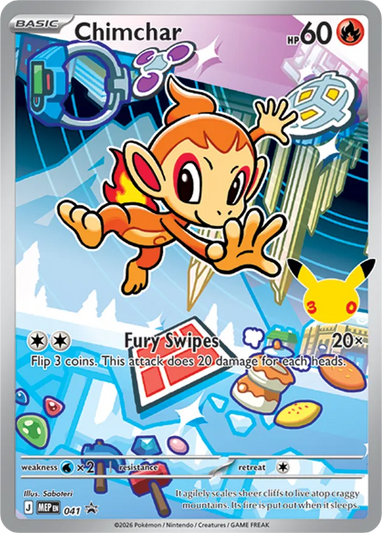 Chimchar Promo (041) Mega Evolution Black Star Promos