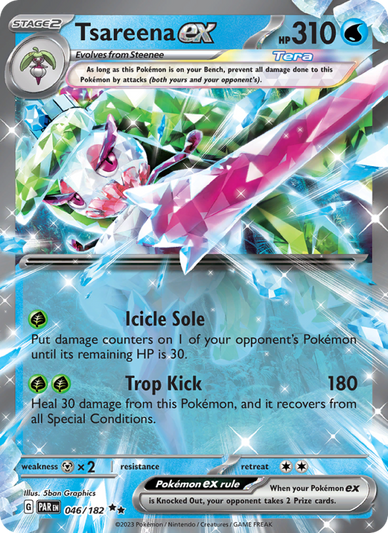 Tsareena ex Double rare (046/182) Paradox Rift