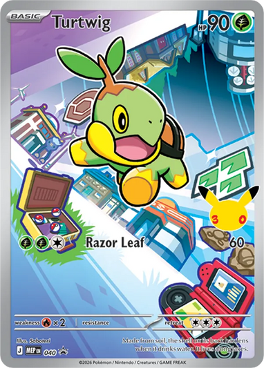 Turtwig Promo (040) Mega Evolution Black Star Promos