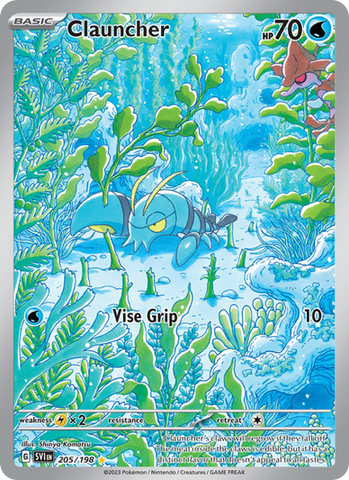 Clauncher Illustration rare (205/198) sv01