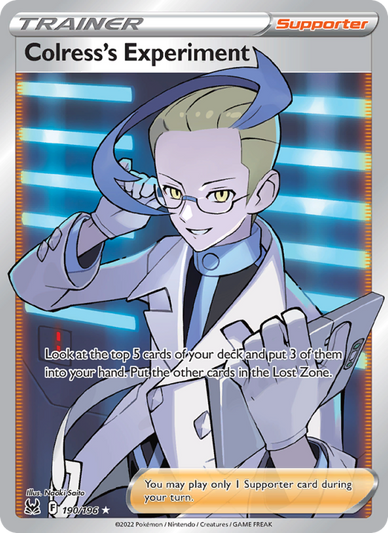 Colress's Experiment Ultra Rare (190/196) Lost Origin