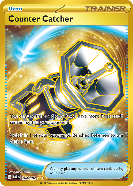 Counter Catcher Hyper rare (264/182) Paradox Rift
