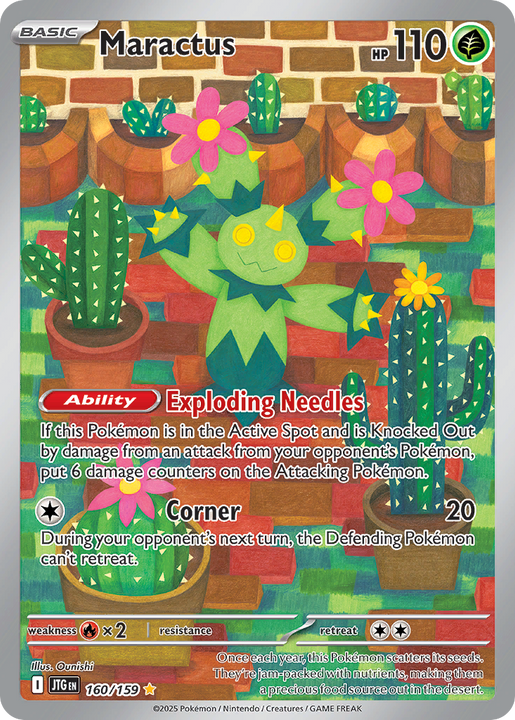 Maractus Illustration rare (160/159) Journey Together
