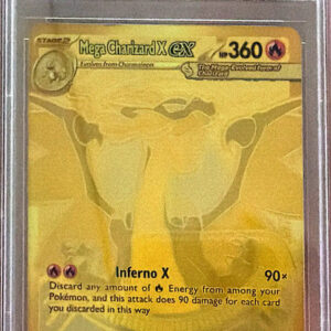 Mega Charizard X ex Mega Hyper Rare (130/094) Phantasmal Flames PSA 9