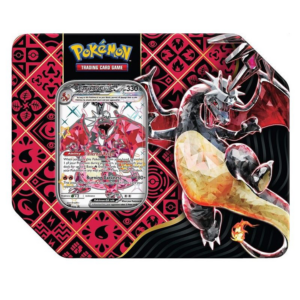 15831786193240-f0b692b1dfbe6696491ef4e964c8871ca47f2eea.png Pokemon Paldean Fates Tin USA (1 willekeurig)