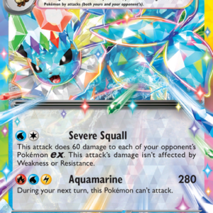 15831786586456-d7c47317b2e4ce442218c8fc032baf0f5705ff0e.png Vaporeon ex Double rare (023/131) Prismatic Evolutions