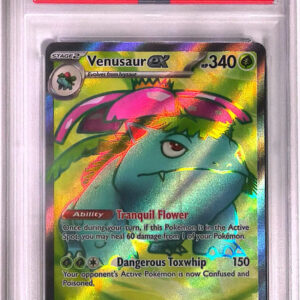 15831787471192-fd82555f7f71f3e38e47b58cf54457c11476b604.jpg Venusaur ex Ultra Rare (182/165) sv03.5 - PSA 10
