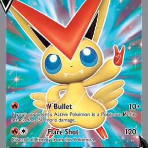 15831788093784-1f10d86d2abc77ea7ad0f7e8e1fc97f80b0423f7.png Victini V Ultra Rare (144/163) swsh5