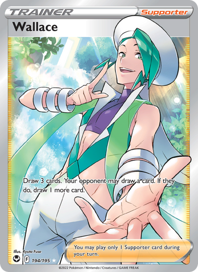 Wallace Ultra Rare (194/195) Silver Tempest