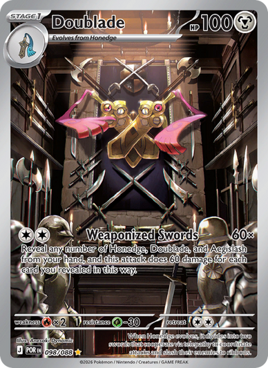 Doublade Illustration rare (098/88) Perfect Order