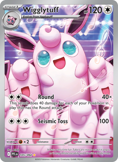 Wigglytuff Illustration rare (105/94) Phantasmal Flames
