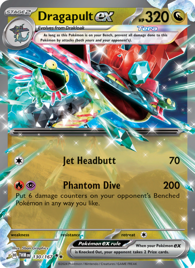 Dragapult ex Double rare (130/167) Twilight Masquerade