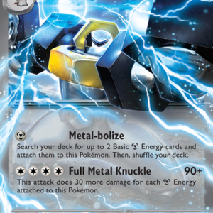 15831791960408-723b968382f3ac76d671d54361cec9f8ec09e314.png Melmetal ex Double rare (153/197) Obsidian Flames