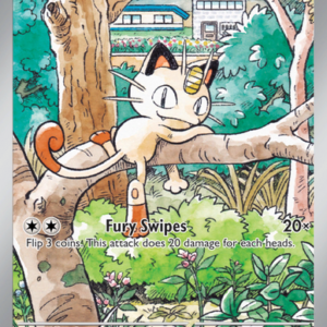 15831792091480-bb1e89965acc79a44407e8ff2ad5f3819bdf985e.png Meowth Illustration rare (106/94) Phantasmal Flames