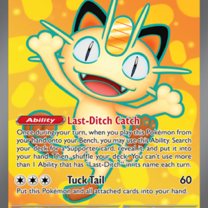 15831792517464-fbe287a6dcfd8a56742ead791496ab8c8e49eca8.png Meowth ex Ultra Rare (107/88) Perfect Order