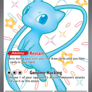 15831793631576-c7f271099b638956e4b9fcd9a14b6bb33b554e81.png Mew ex Shiny Ultra Rare (216/91) Paldean Fates
