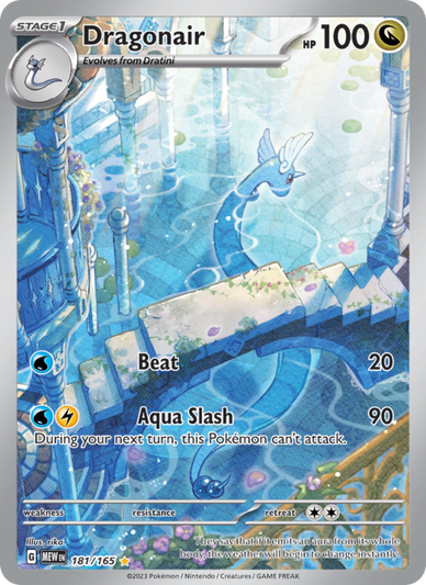 Dragonair Illustration rare (181/165) sv03.5