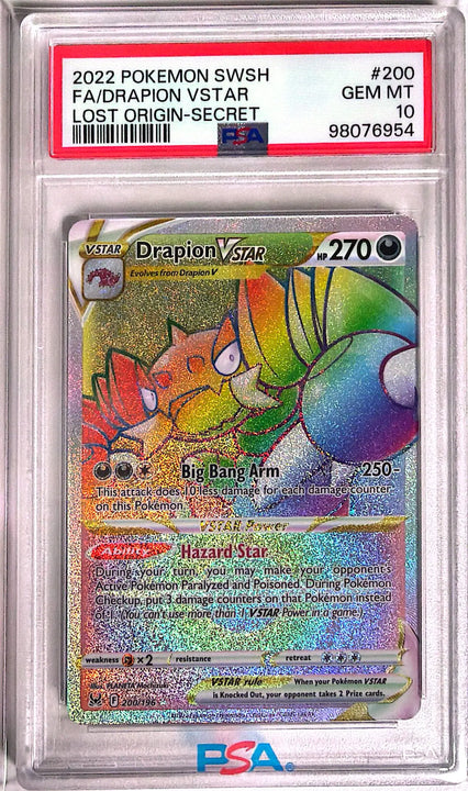 Drapion VSTAR Secret Rare (200/196) Lost Origin