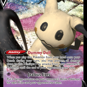 Mimikyu V Rare Holo V (068/172) Brilliant Stars