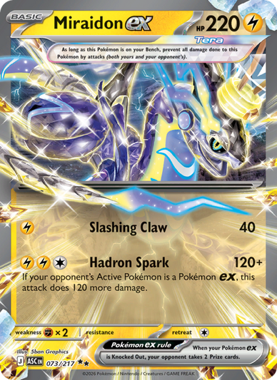 rare miraidon card ex Pokemon Scarlet & Violet Special Illustration #244 PSA 9 Pokmon ex rule When a Pokmon ex has been Knocked Out Pokemon Card - Scarlet &