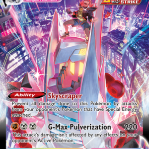 Duraludon VMAX Holo Rare VMAX (TG21/195) Silver Tempest