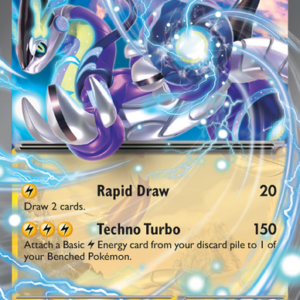 15831796449624-9bb9cb0fb9026b8830a1edb3721e4e58bcbc278a.png Miraidon ex Double rare (079/197) Obsidian Flames