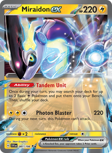 Miraidon ex Double rare (081/198) sv01