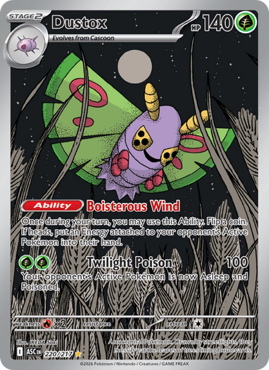 Dustox Illustration rare (220/217) Ascended Heroes