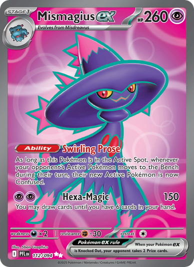Mismagius ex Ultra Rare (112/94) Phantasmal Flames