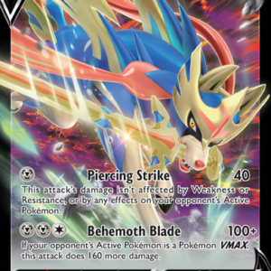 15831797629272-3119790ce5b84047e6589801c8e76fe245bc7de6.png Zacian V Holo Rare V (095/159) Crown Zenith