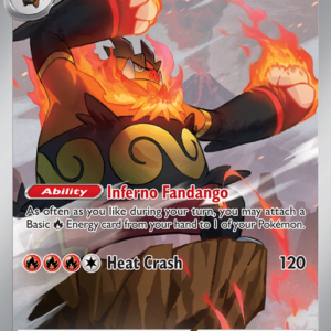 Emboar Illustration Rare (098/086) White Flare