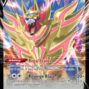 15831798317400-de1e7424ae237dd82fa927c06be9fb47778bb8a6.png Zamazenta V Rare Holo V (098/159) Crown Zenith