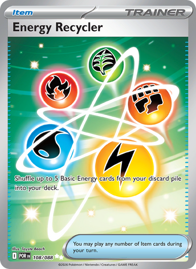 Energy Recycler Ultra Rare (108/88) Perfect Order