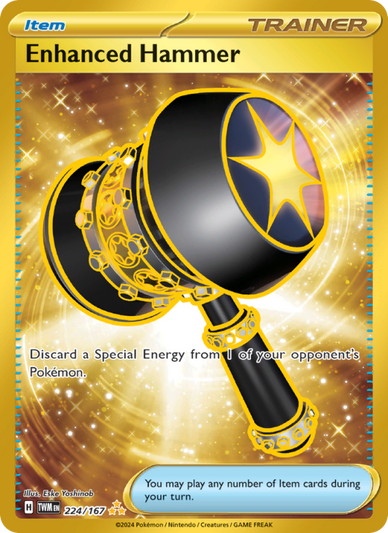 Enhanced Hammer Hyper rare (224/167) Twilight Masquerade