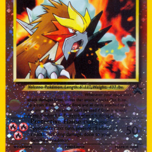Entei Promo Reverse Holo (34/53) Wotc Black Star Promos